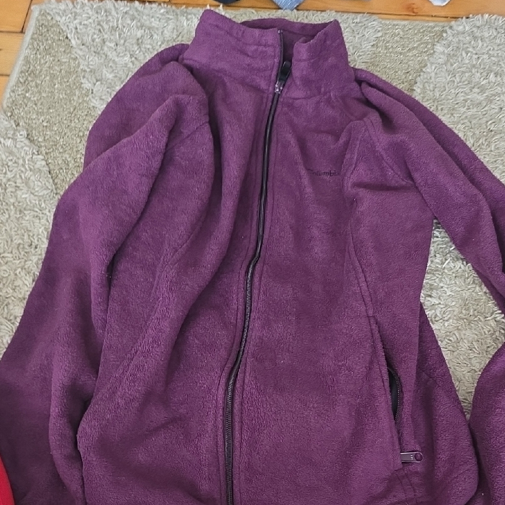 Columbia Women's Deep Purple Teddy Jacket